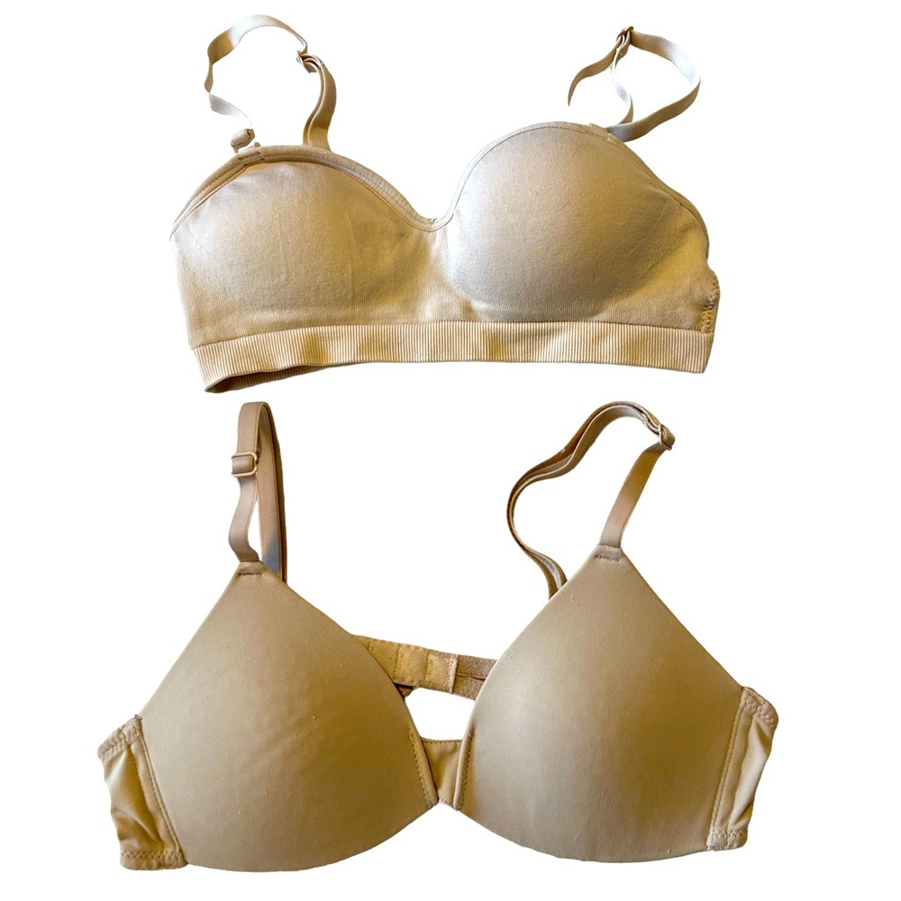Set of 2 little girls bras in size 32